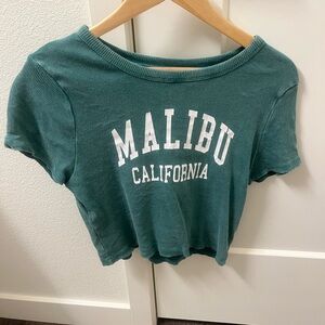 Malibu crop top